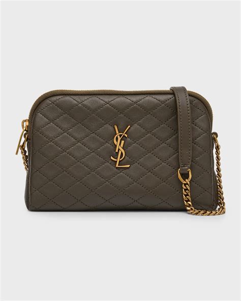 gaby yves saint laurent|Saint Laurent Gaby Mini YSL Crossbody Bag in Quilted Leather.